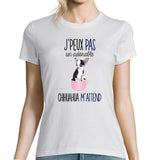 T-shirt Femme Chihuahua | Je peux pas - Planetee