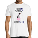 T-shirt Homme Chihuahua | Je peux pas - Planetee