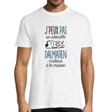 T-shirt Homme Dalmatien | Je peux pas - Planetee