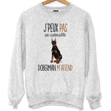 Sweat Doberman | Je peux pas - Planetee