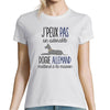 T-shirt Femme Dogue Allemand | Je peux pas - Planetee