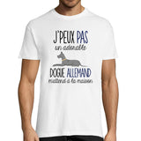 T-shirt Homme Dogue Allemand | Je peux pas - Planetee