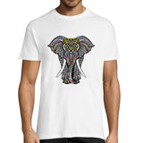 T-shirt Homme Éléphant Indien - Planetee