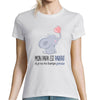 T-shirt Femme Mari Éléphant - Planetee