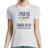 T-shirt Femme Épagneul Breton | Je peux pas - Planetee