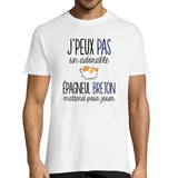 T-shirt Homme Épagneul Breton | Je peux pas - Planetee