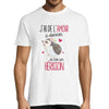 T-shirt Homme Hérisson Amour - Planetee
