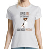 T-shirt Femme Jack Russell | Je peux pas - Planetee