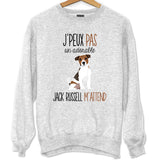 Sweat Jack Russell | Je peux pas - Planetee