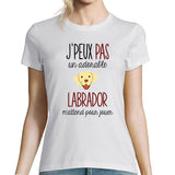 T-shirt Femme Labrador | Je peux pas - Planetee