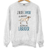 Sweat Labrador Amour - Planetee
