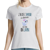 T-shirt Femme Coiffure Mouton Mignon - Planetee