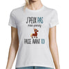 T-shirt Femme Poney | J'peux pas - Planetee