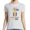 T-shirt Femme Reine des Pandas - Planetee