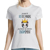 T-shirt Femme Roi des Pandas - Planetee