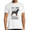 T-shirt Homme Rottweiler Amour - Planetee
