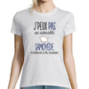 T-shirt Femme Samoyède | Je peux pas - Planetee