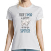 T-shirt Femme Samoyède Amour - Planetee