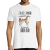 T-shirt Homme Shiba Inu Amour - Planetee