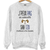 Sweat Shih Tzu | Je peux pas - Planetee