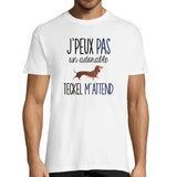 T-shirt Homme Teckel | Je peux pas - Planetee