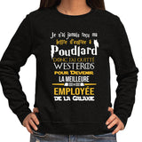 Sweat Employée Galaxie - Planetee
