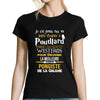 T-shirt femme Pongiste Galaxie - Planetee