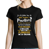 T-shirt femme Plongeuse Galaxie - Planetee