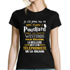 T-shirt femme Téléphoniste Galaxie - Planetee