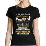 T-shirt femme Palefrenière Galaxie - Planetee