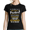 T-shirt femme Agent administratif Galaxie - Planetee