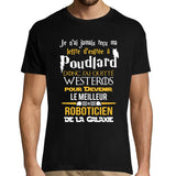 T-shirt homme Roboticien Galaxie - Planetee
