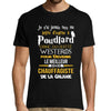 T-shirt homme Chauffagiste Galaxie - Planetee