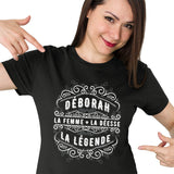 T-shirt femme Déborah La Déesse - Planetee