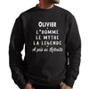 Sweat Olivier Retraité - Planetee