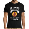 T-shirt homme Yoga Octogénaire - Planetee