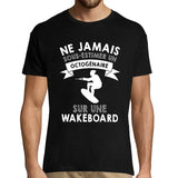 T-shirt homme Wakeboard Octogénaire - Planetee