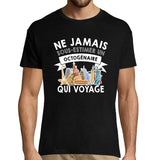 T-shirt homme Voyage Octogénaire - Planetee