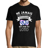 T-shirt homme Loto Octogénaire - Planetee