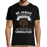 T-shirt homme Généalogie Octogénaire - Planetee
