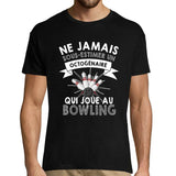 T-shirt homme Bowling Octogénaire - Planetee