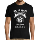 T-shirt homme Bateau Octogénaire - Planetee