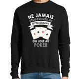 Sweat Poker Septuagénaire - Planetee