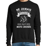 Sweat Mots Croisés Septuagénaire - Planetee