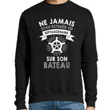 Sweat Bateau Septuagénaire - Planetee