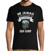 T-shirt homme Surf Septuagénaire - Planetee
