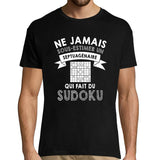 T-shirt homme Sudoku Septuagénaire - Planetee