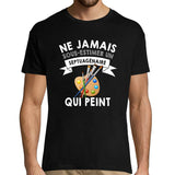 T-shirt homme Peint Septuagénaire - Planetee