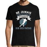 T-shirt homme Patins Septuagénaire - Planetee