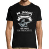 T-shirt homme Parachute Septuagénaire - Planetee